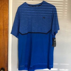 Blue Active Mesh Tee